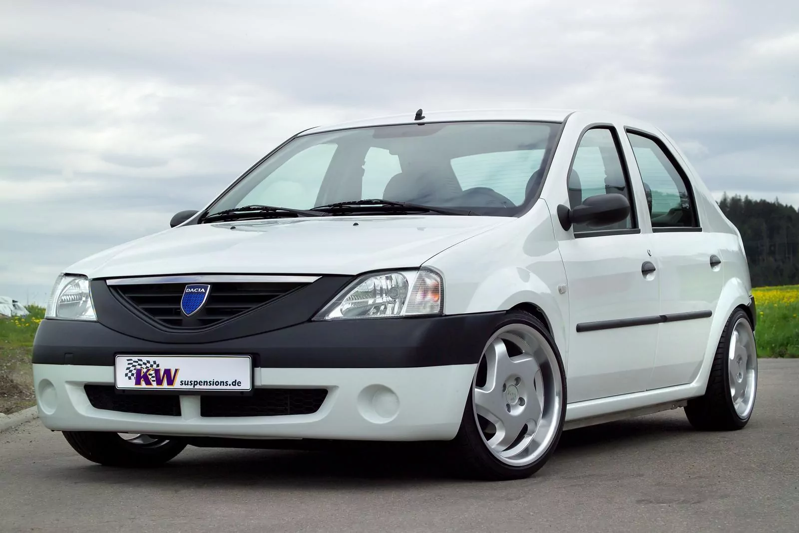 KW Gewindefahrwerk V1 inox DACIA LOGAN (LS_) SD 08/2004-
