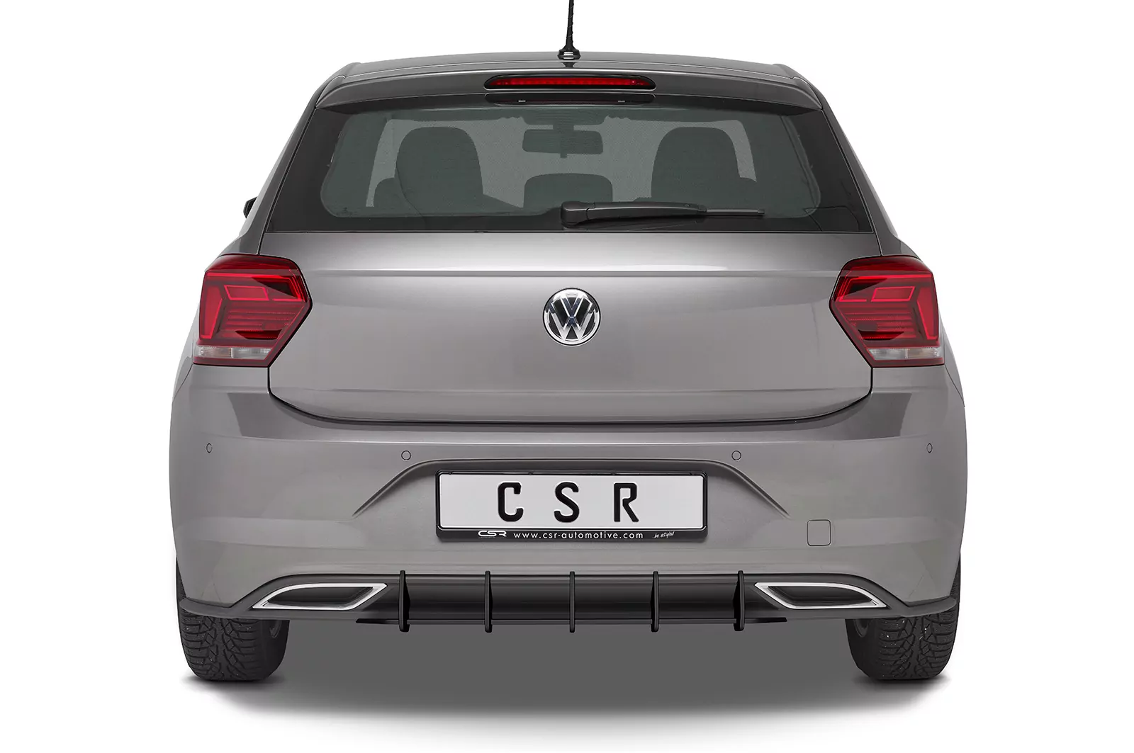 Racing Diffusor / Heckansatz für VW Polo 6 2G (Typ AW) R-Line HA318