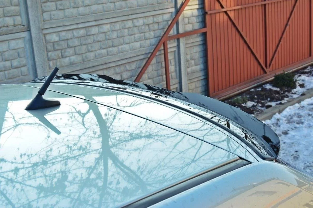 Spoiler CAP Passend Für Passend Für MAZDA CX-7 Schwarz Hochglanz Schwarz Hochglanz