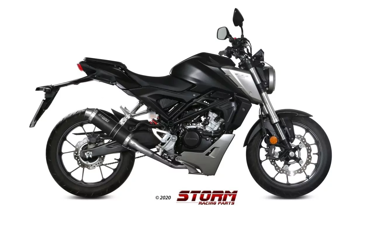 Storm By MIVV GP Schwarz Honda CB 125 R 18-20