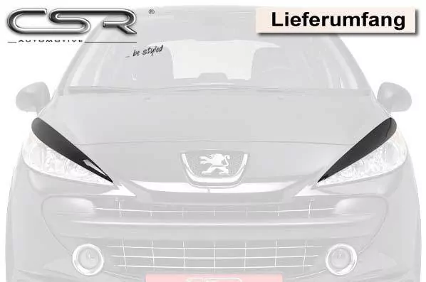 Scheinwerferblenden für Peugeot 207 SB092