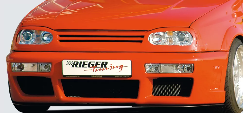 Rieger Grill für VW Golf 3 - Kombi   carbon optik