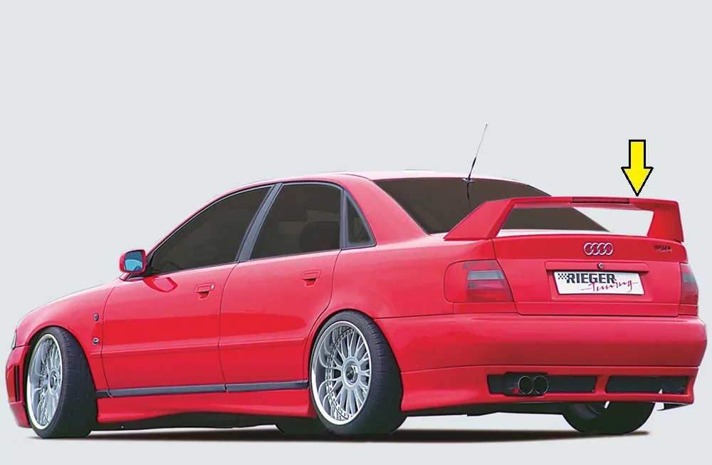 Rieger Heckflügel für Audi A4 (B5) Lim.