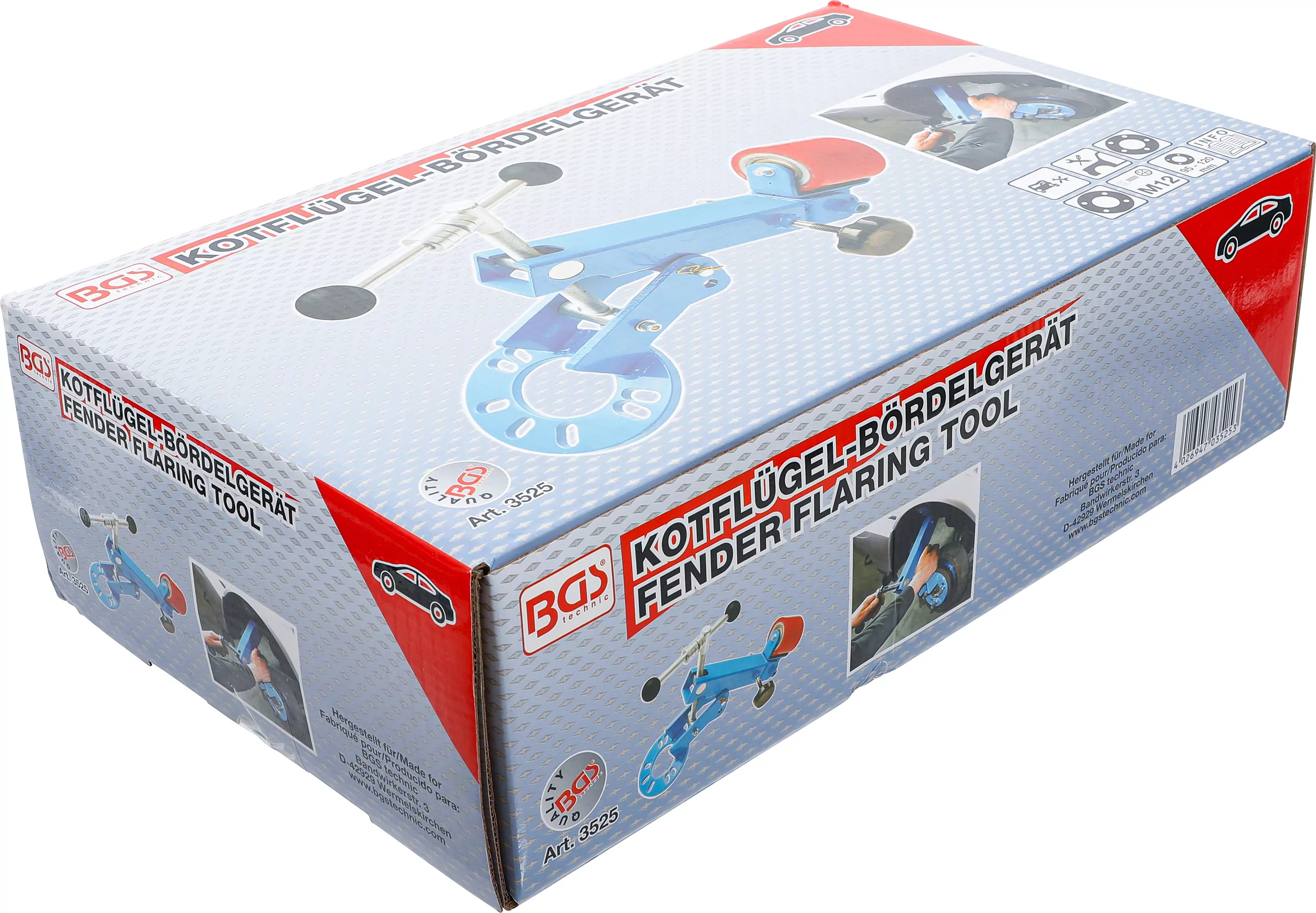 Kotflügel-Bördelgerät