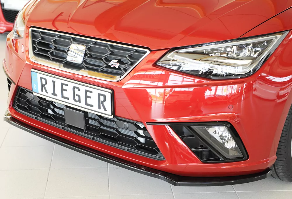 Rieger Spoilerschwert für Seat Ibiza (KJ) | 5-tür. 01.17- für orig. Frontschürze
