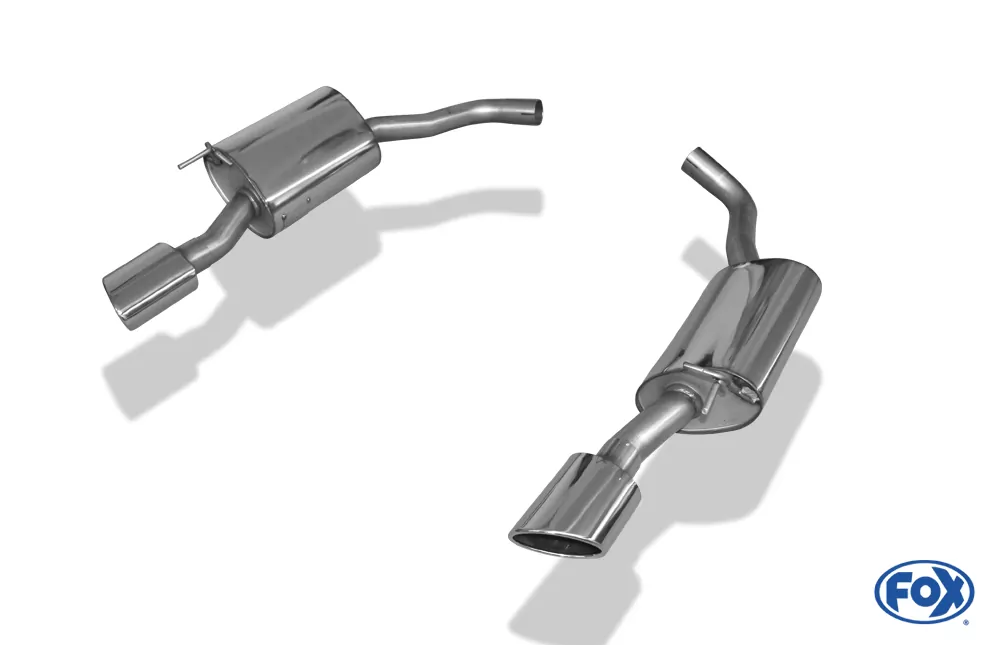 Jaguar XK8 Typ QEV/ QDV  Endschalldämpfer rechts/links  - 115x85 Typ 38 rechts/links