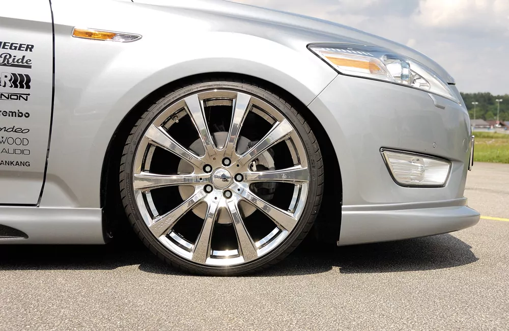 Rieger Spoilerlippe SG-Design für Ford Mondeo (BA7) - Turnier 03.07-09.10 (bis Facelift) carbon optik