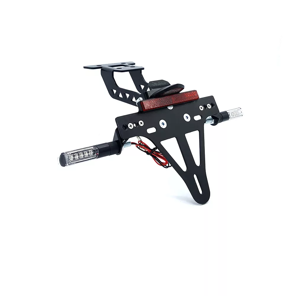 Kennzeichenhalter-Blinker-Kit IDEA für Kawasaki Z800 ab Modelljahr 2013 (Hinten)