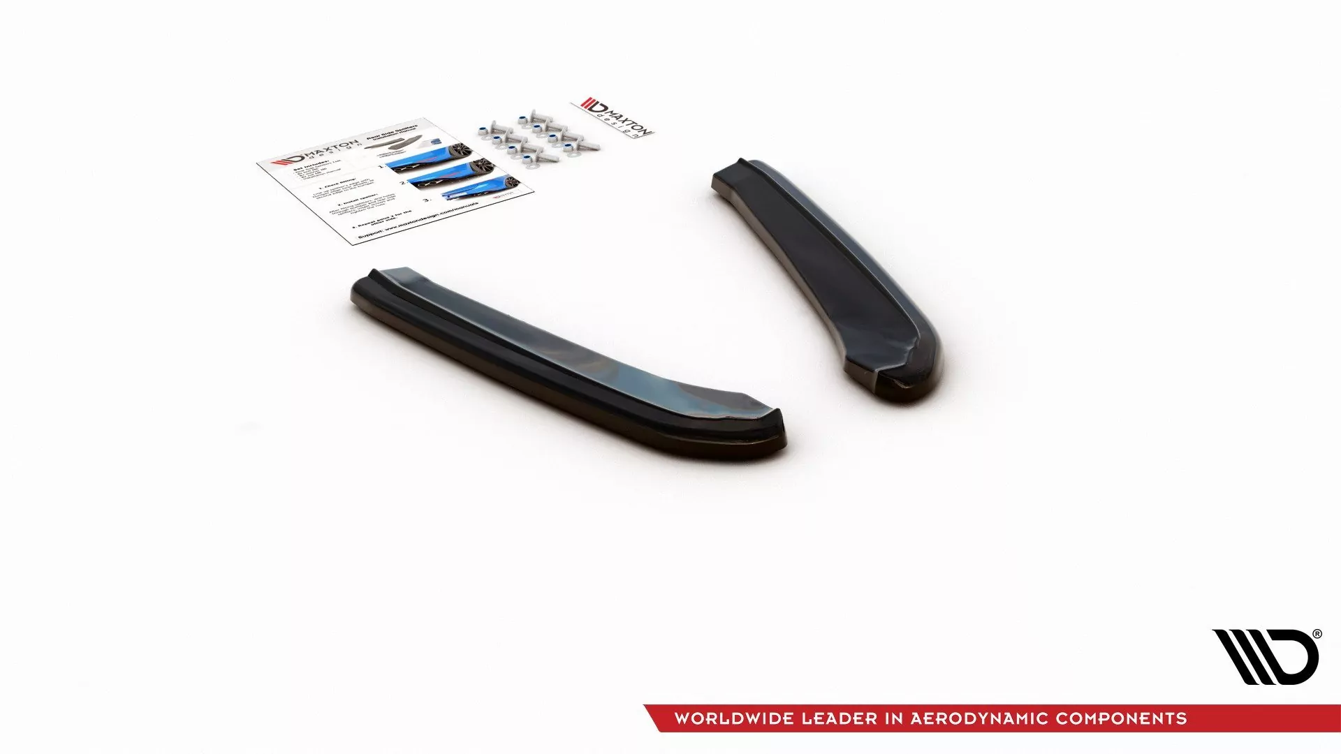 Heck Ansatz Flaps Diffusor Passend Für Diffusor Passend Für Seat Leon Mk3 Cupra ST FL Schwarz Hochglanz Schwarz Hochglanz