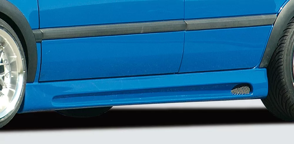 Rieger Seitenschweller rechts  matt schwarz für VW Cordoba (6K)