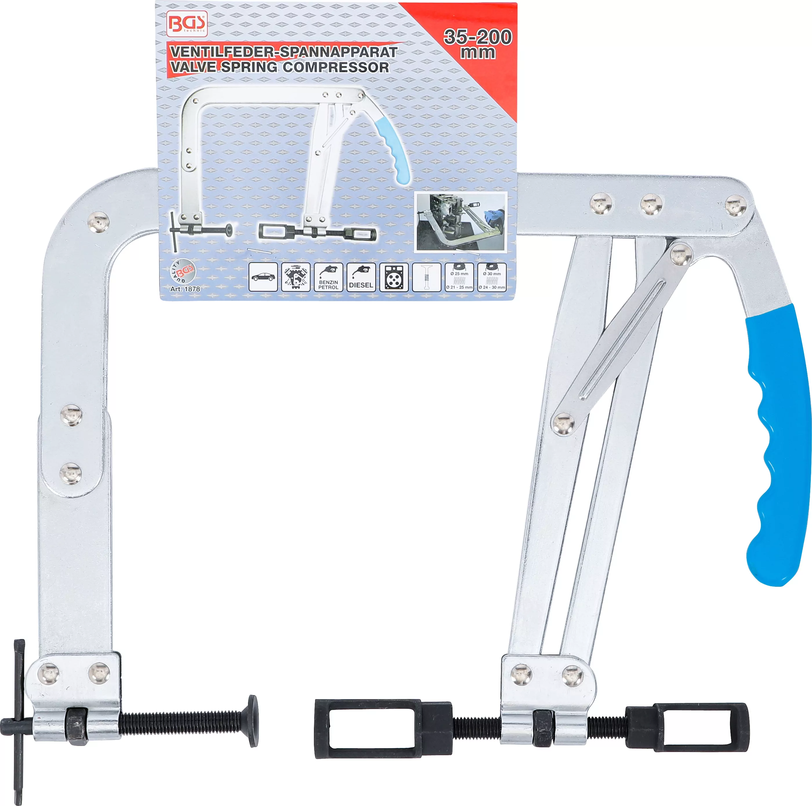 Ventilfeder-Spannapparat | 35 - 200 mm