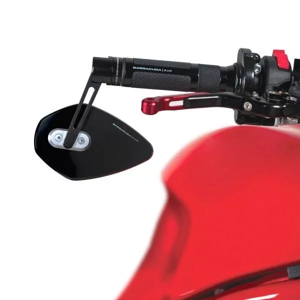 Barracuda Spiegel SKIN-X BAR END B-LUX schwarz