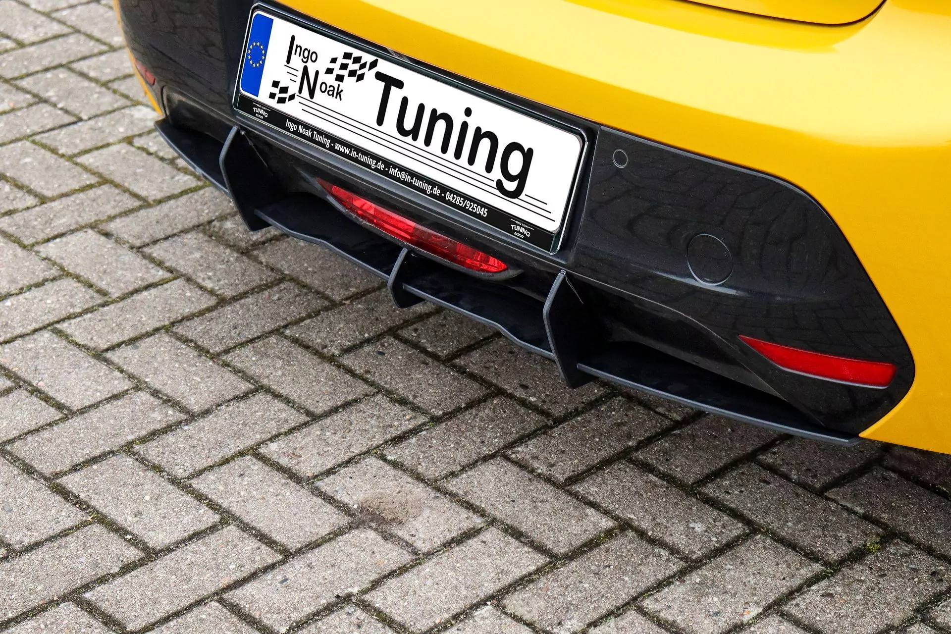 Gefräster Heckansatz für Peugeot 208 II e208 GT + GT-Line