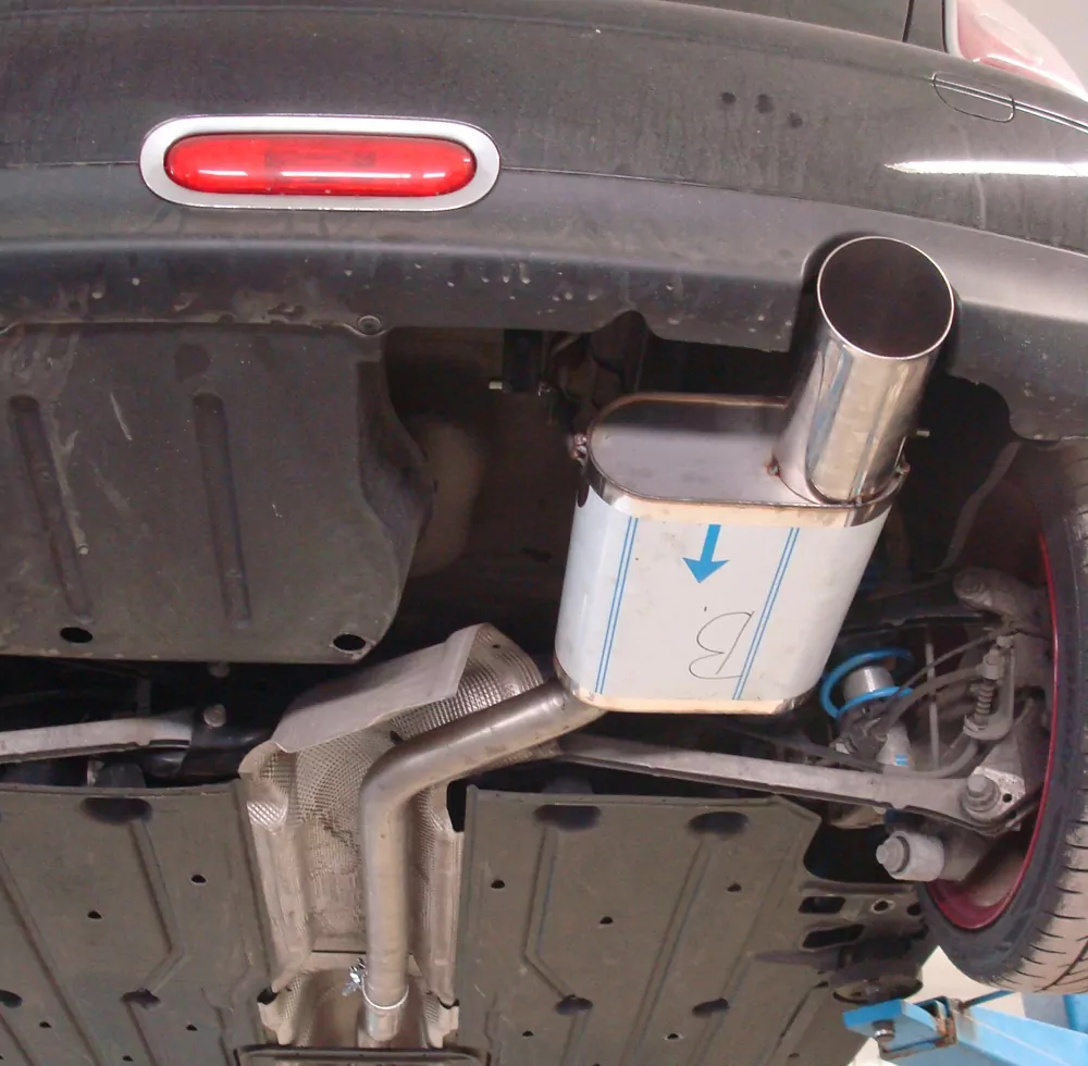 Mini Cooper R56  Endschalldämpfer - 1x100 Typ 14