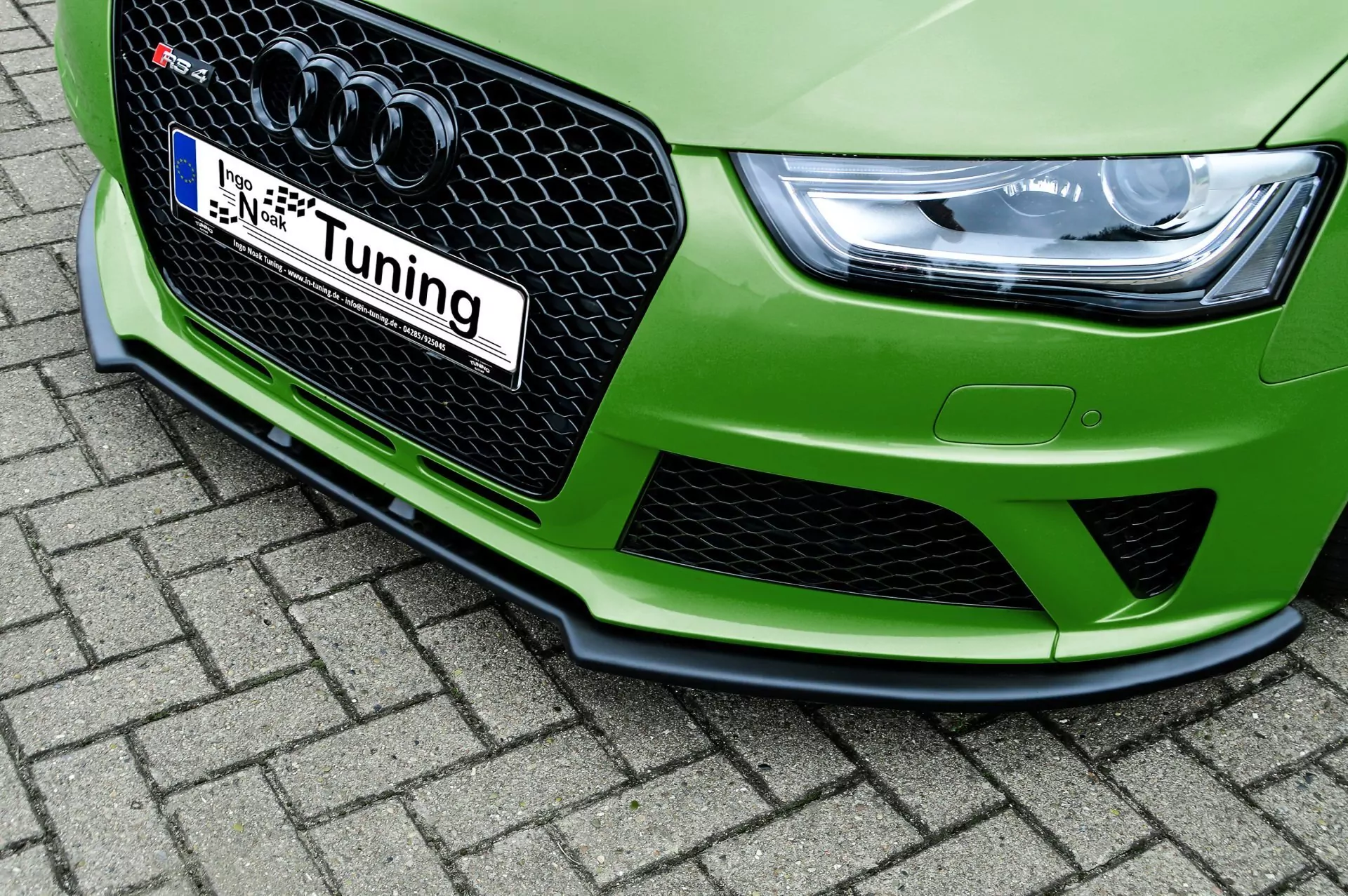 Cup Frontspoilerlippe für Audi RS4 B8 Bj. 2012-2015