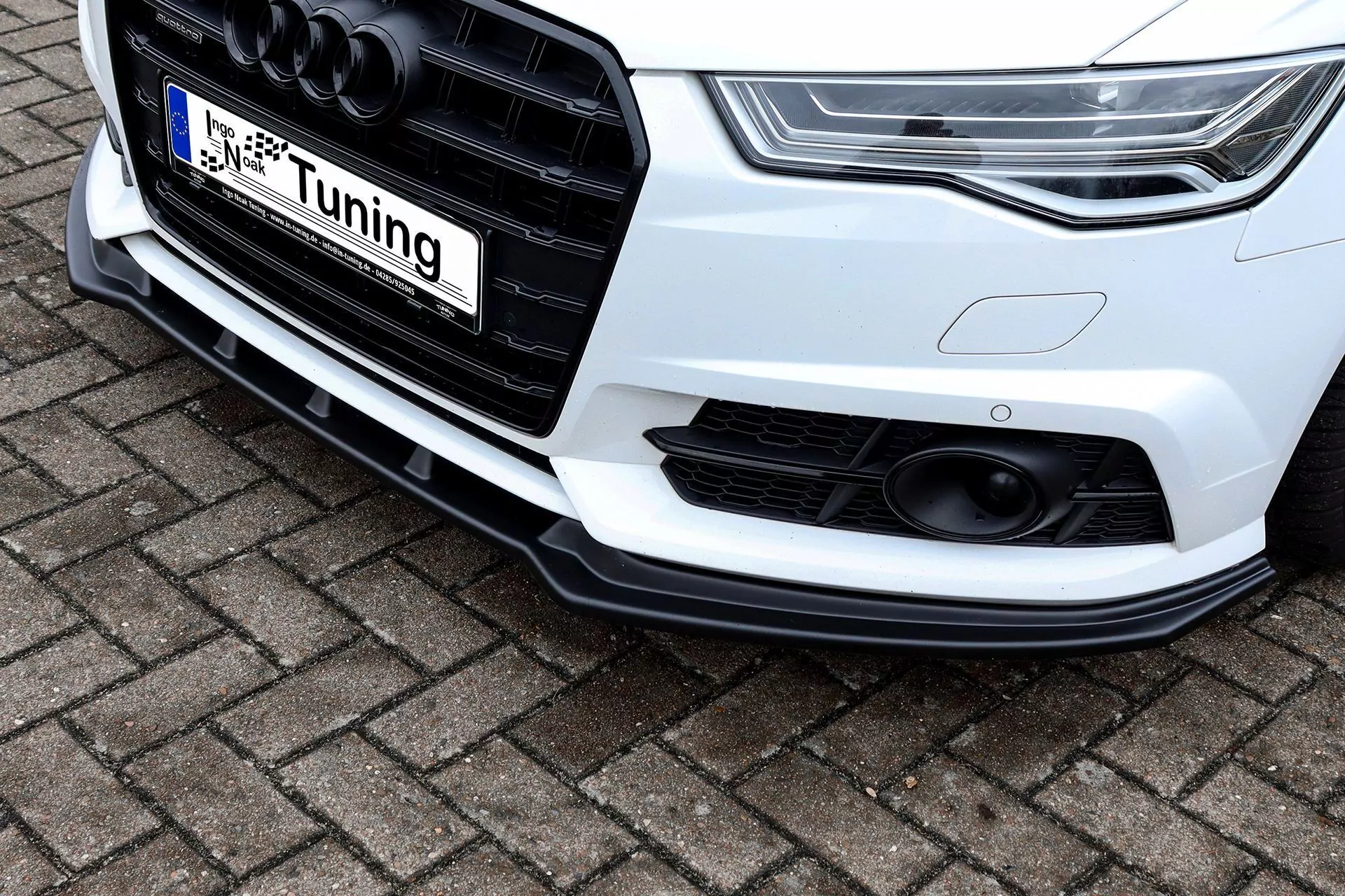 Cup Frontspoilerlippe V2 für Audi A6 S-Line+ S6 4G C7