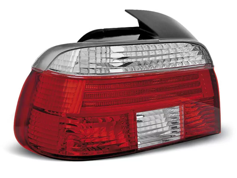 Tail Lights Red White Fits Bmw E39 09.95-08.00