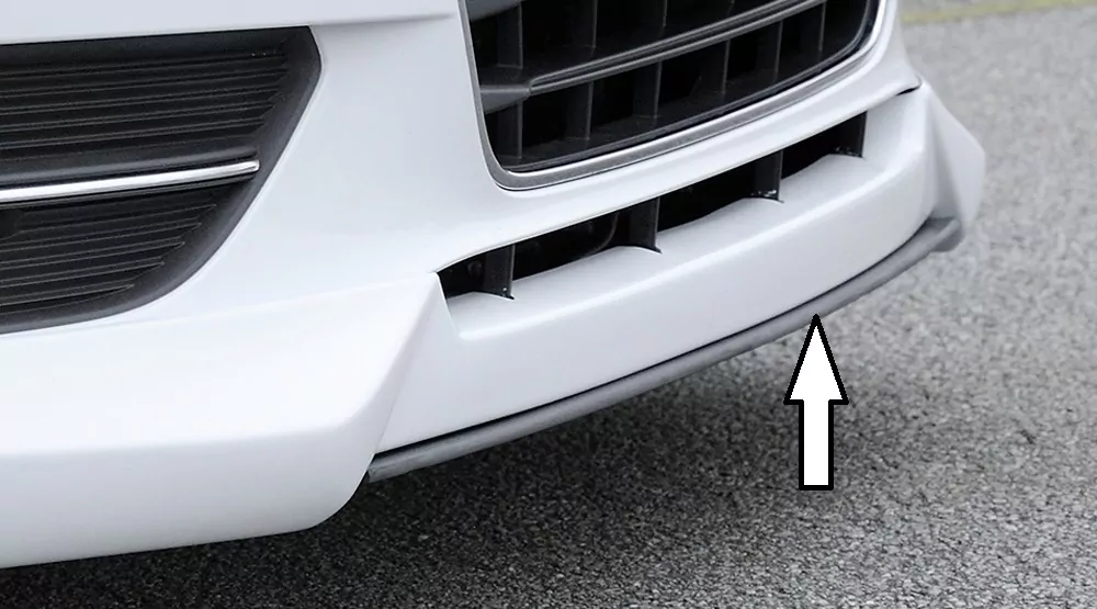 Rieger Spoilerschwert für Audi A3 (8V) | 3-tür. (Schrägheck 8V1) 07.12-08.16 (bis Facelift) für Spoilerlippe 56780