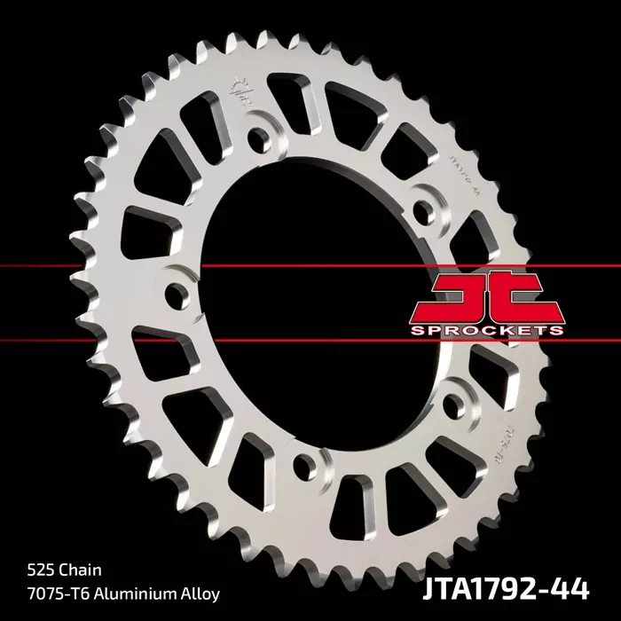 Kettenrad ALU 44Z  |  525 SI Innen Ø 120 Lochkreis 140