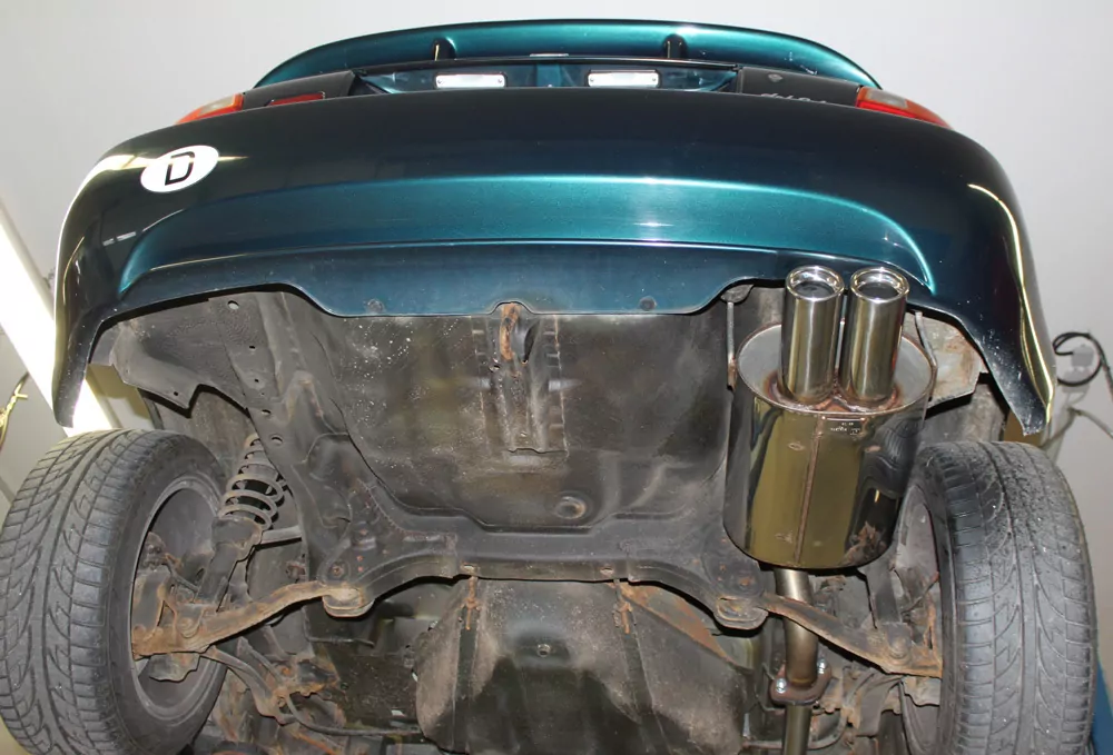 Honda CRX III  Endschalldämpfer - 2x76 Typ 13