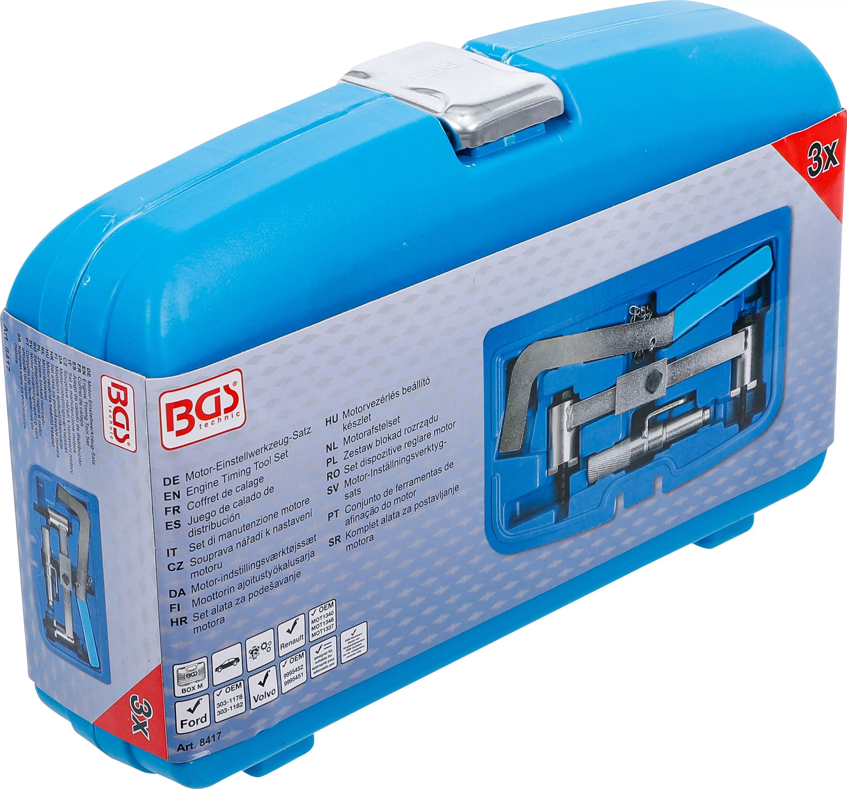 Motor-Einstellwerkzeug-Satz | für Renault, Volvo, Ford 16V, 20V Benzin