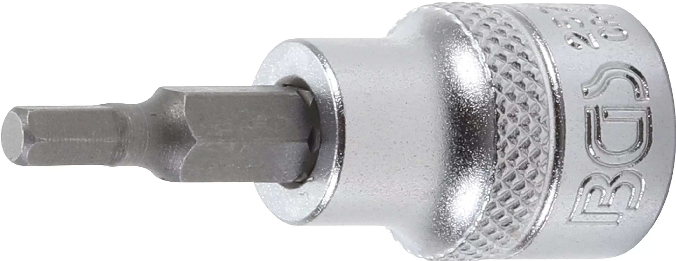 Bit-Einsatz | Antrieb Innenvierkant 10 mm (3/8") | Innensechskant 4 mm