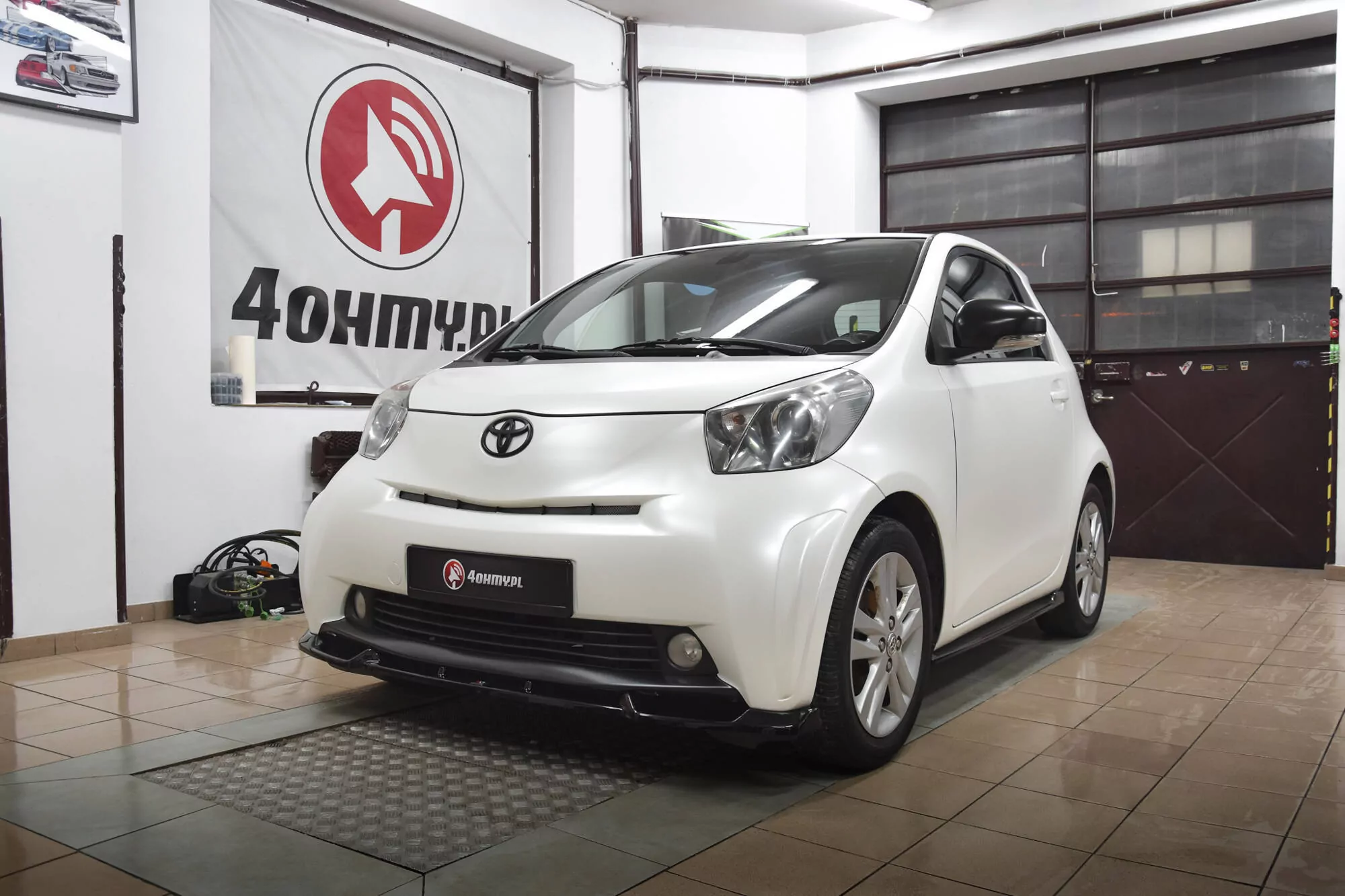 Seitenschweller Ansatz Für Toyota IQ Schwarz Hochglanz