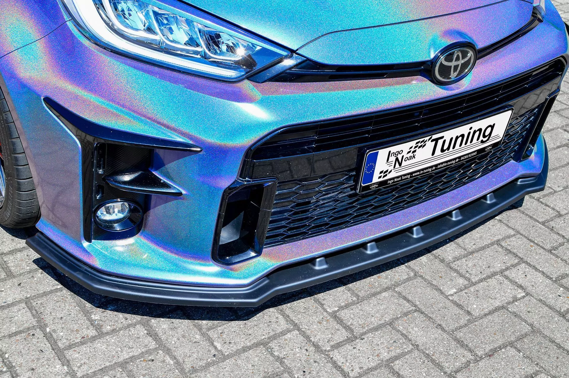 Frontspoilerlippe für Toyota Yaris GR ab Bj. 2020-