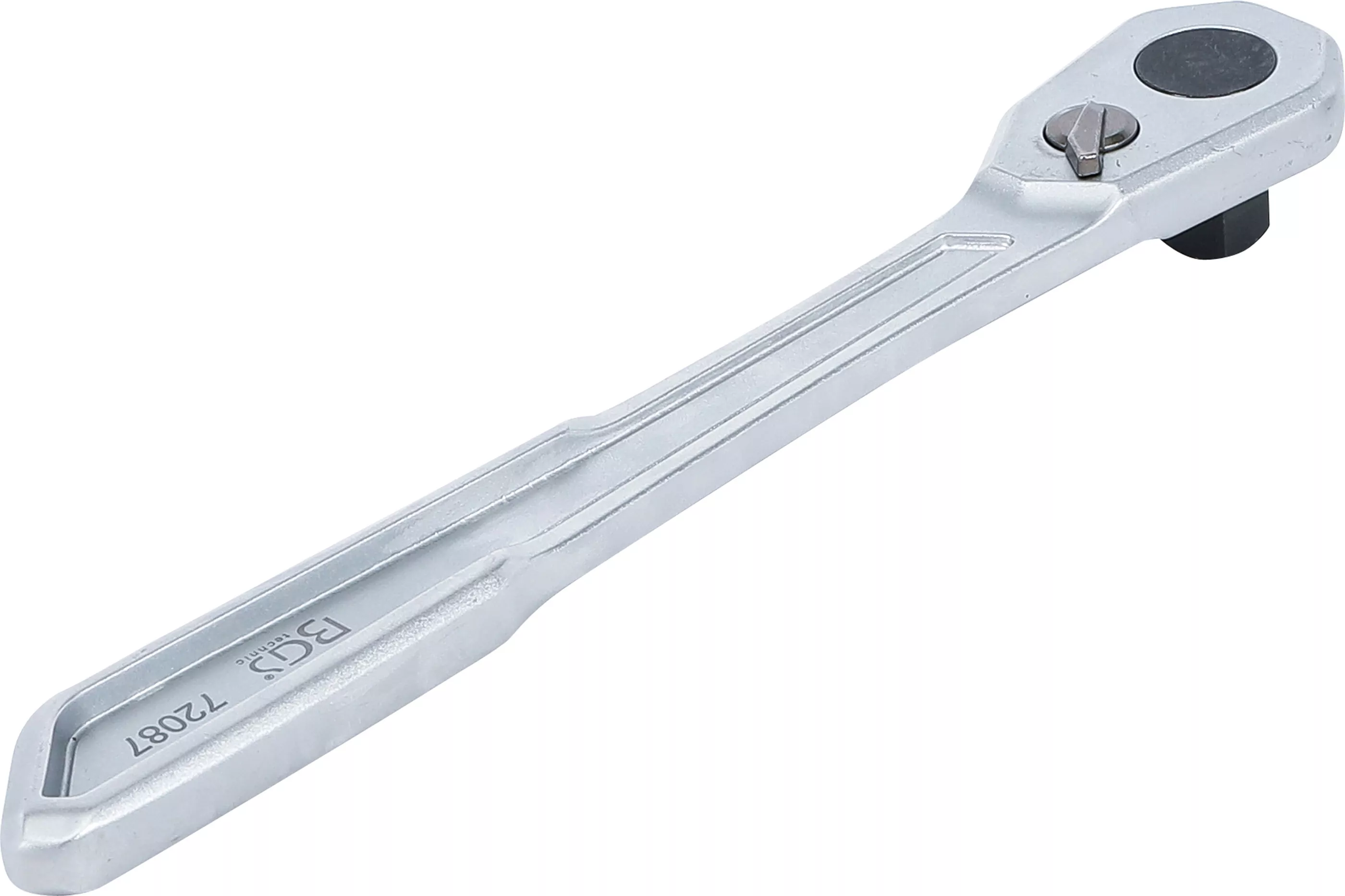 Umschaltknarre | extra flach | feinverzahnt | Abtrieb Außenvierkant 12,5 mm (1/2")