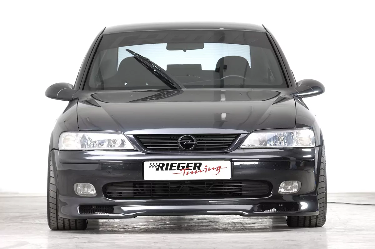 Rieger Spoilerlippe für Opel Vectra B - Caravan  -> bis Mod. 00, passt nicht bei I500 carbon optik