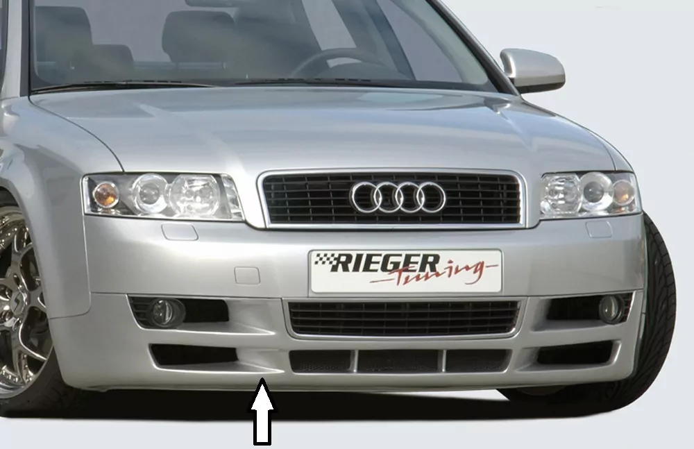 Rieger Spoileransatz für Audi A4 (8E) Typ B6 - Lim. 11.00-10.04 carbon optik