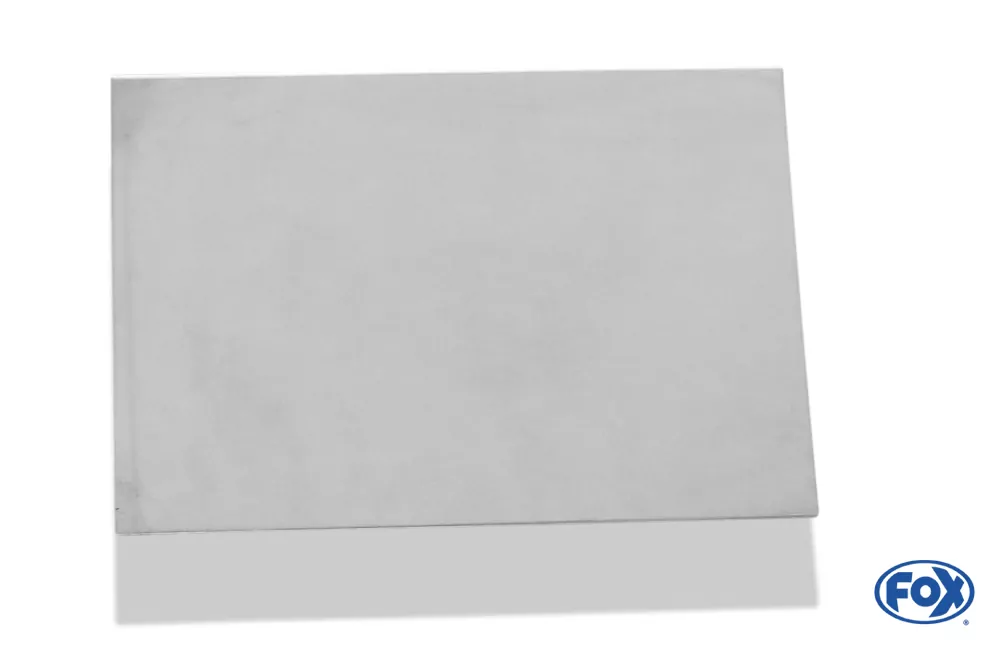 Aufschweißplakette blanco ca. 70x100mm