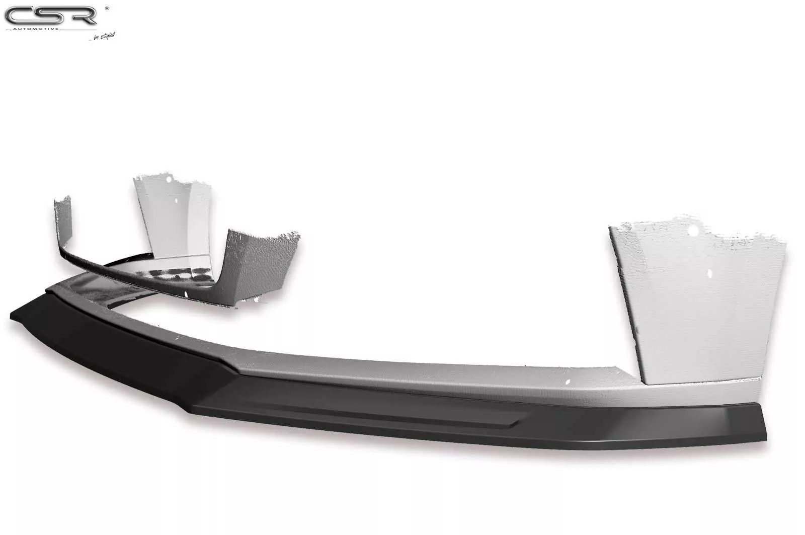 Cup-Spoilerlippe mit ABE für Audi A5 F5 S-Line / S5 F5 CSL403-M Carbon Look (matt)