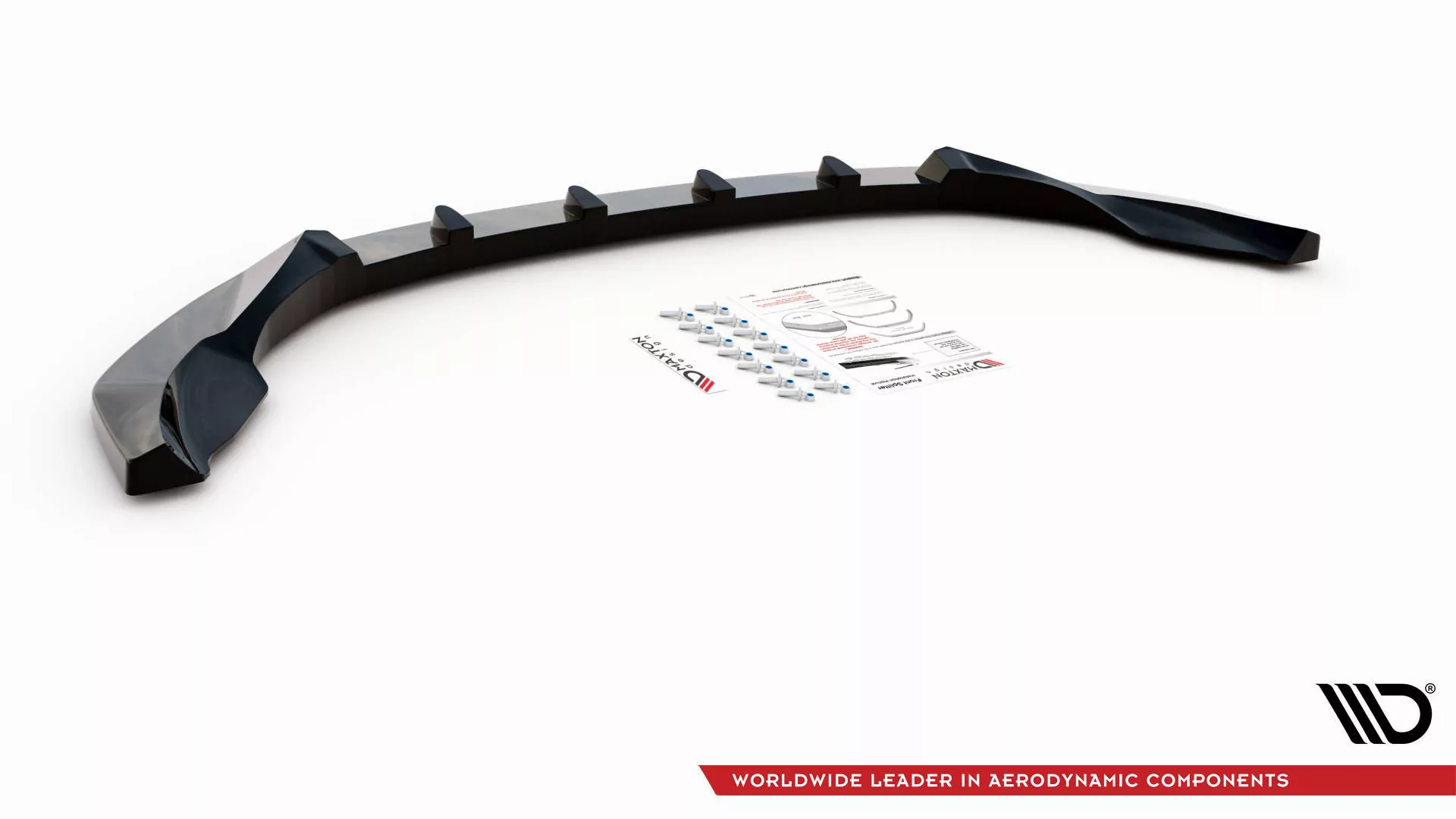 Front Ansatz V.3 Für Nissan 370Z Facelift Schwarz Hochglanz