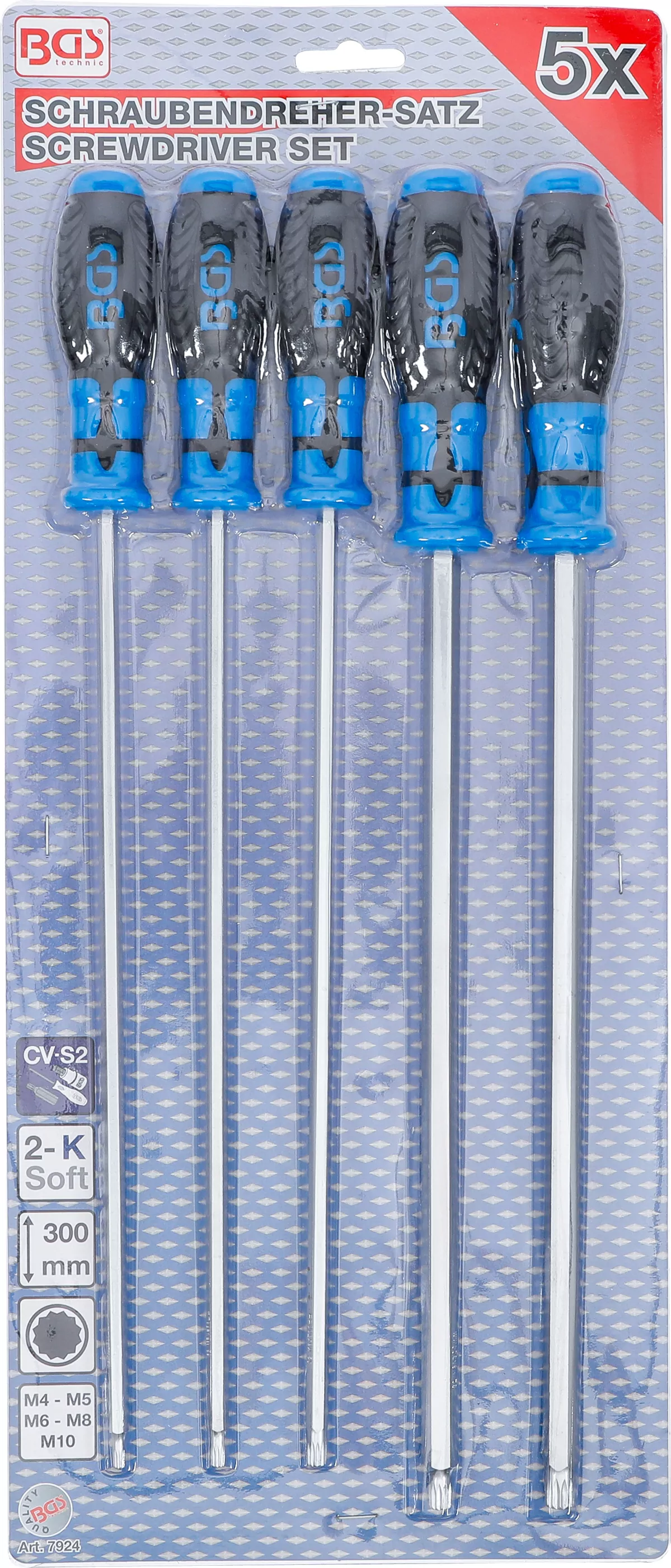 Schraubendreher-Satz | Innenvielzahn (für XZN) | 5-tlg.