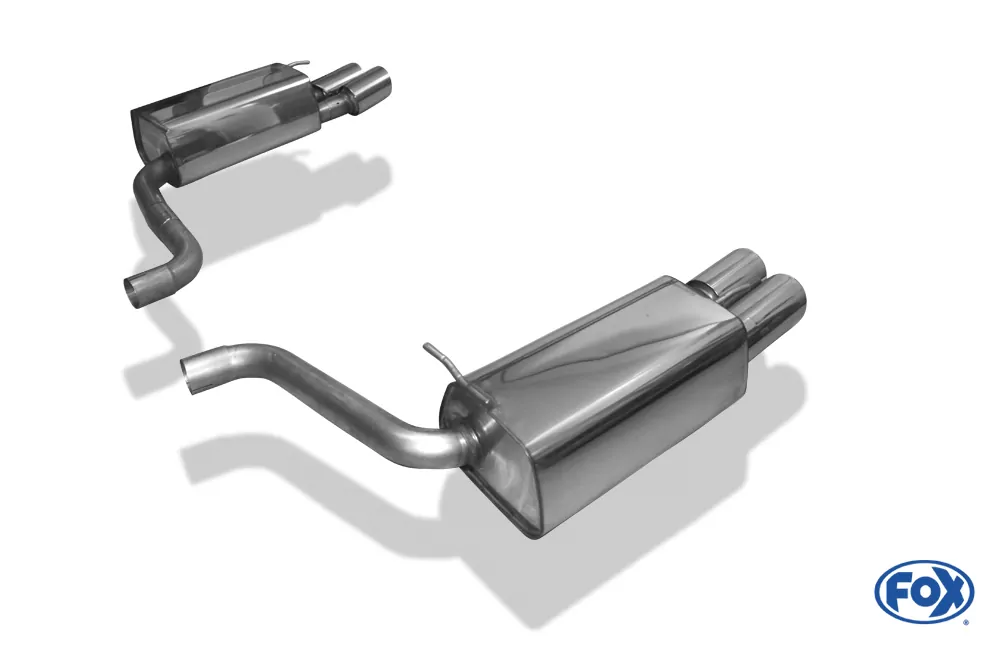 Jaguar XF CC9  Endschalldämpfer rechts/links - 2x90 Typ 17 rechts/links