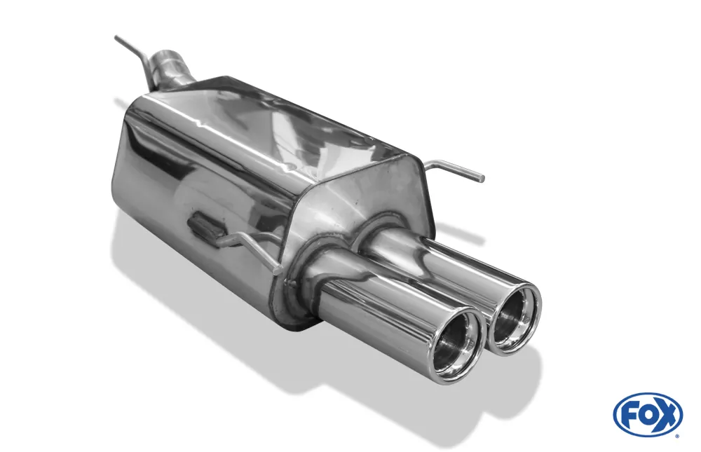 Opel Astra G-CC  Endschalldämpfer Ø60mm - 2x80 Typ 13