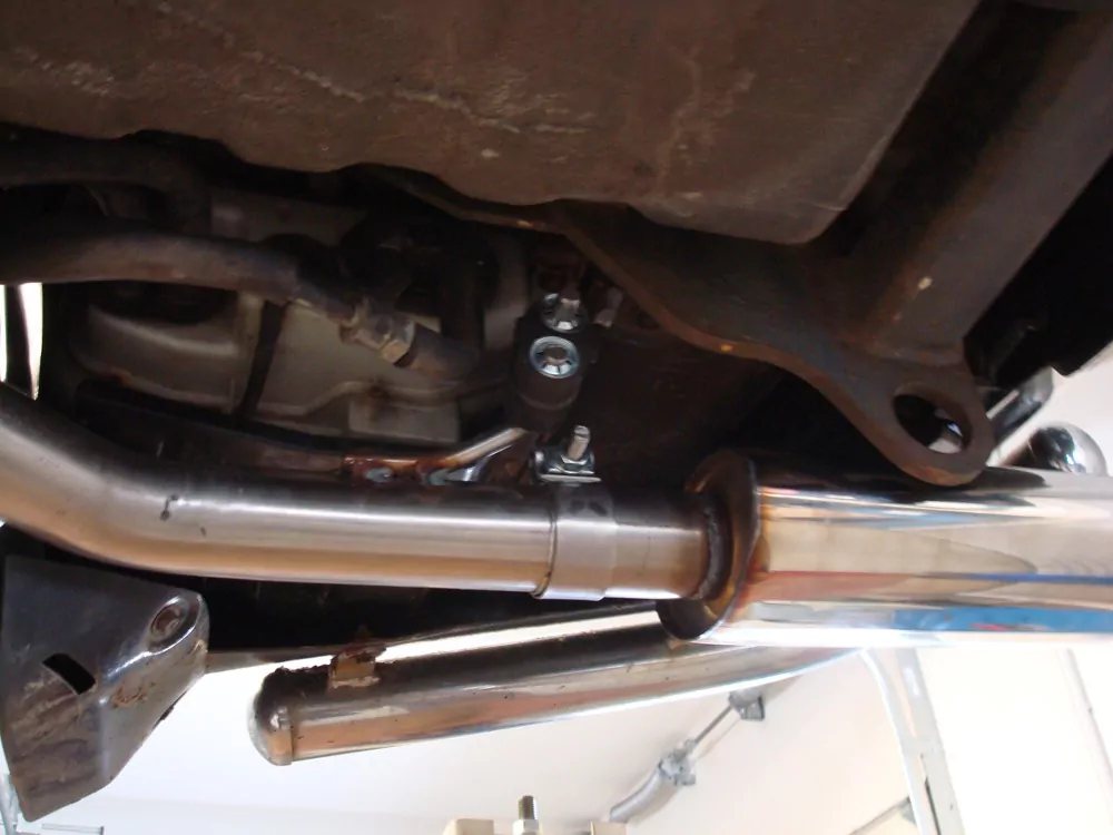 Mitsubishi Pajero IV - V80  Halbanlage ab Kat Ausgang rechts/links - 140x90 T32 rechts/links