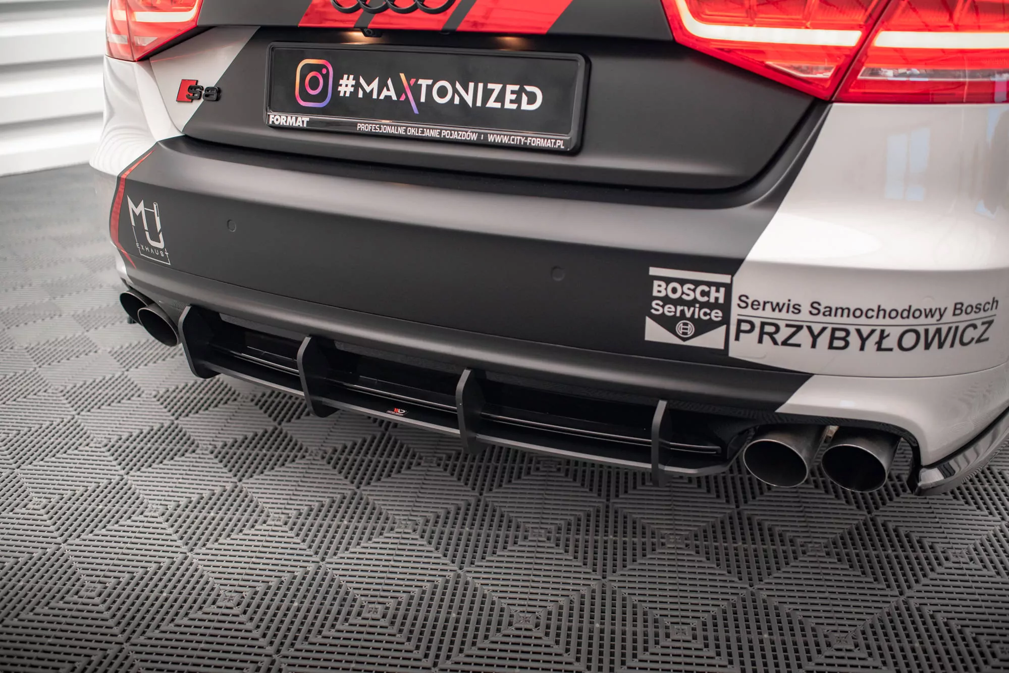 Street Pro Heckschürze Für Audi S8 D4