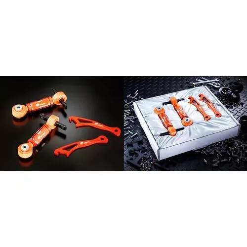 K-Sport Honda Civic (EC, ED, EE, EF) obere Aluminium-Querlenker, Hinterachse