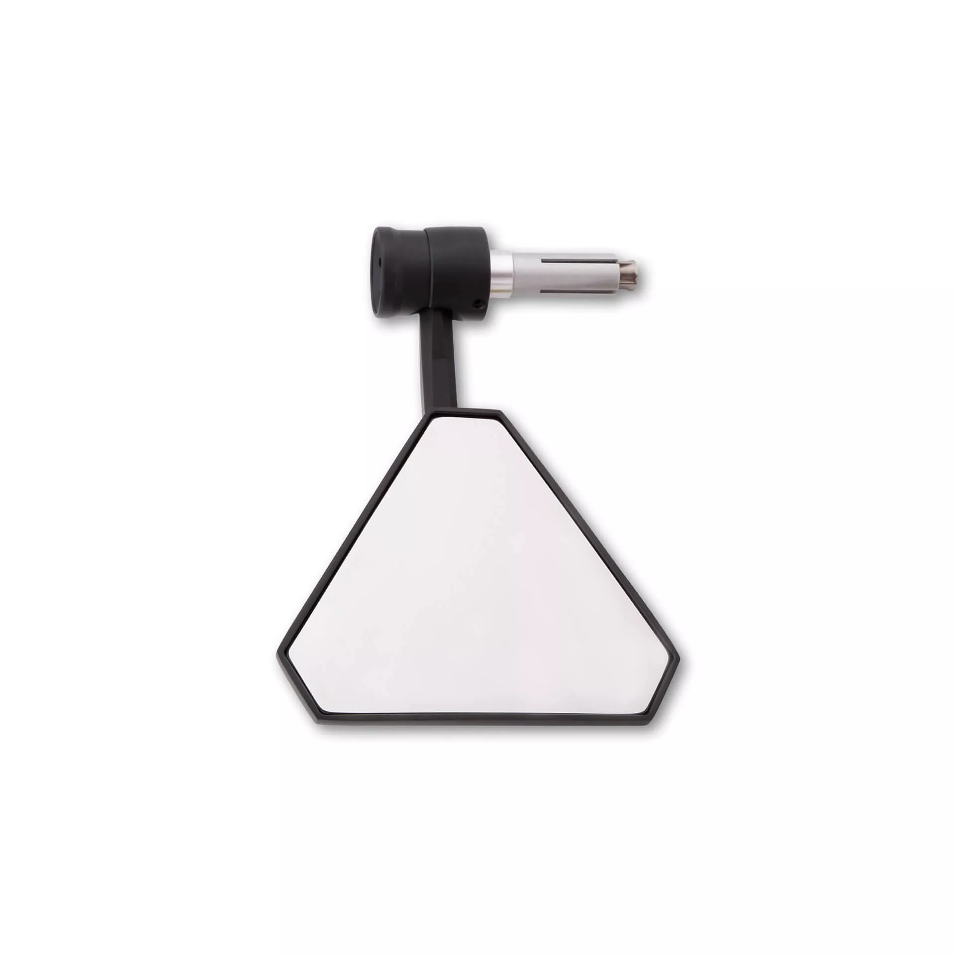 HIGHSIDER pro Bar End Mirror Montana-RIM Black With LED Indicator (1pc)