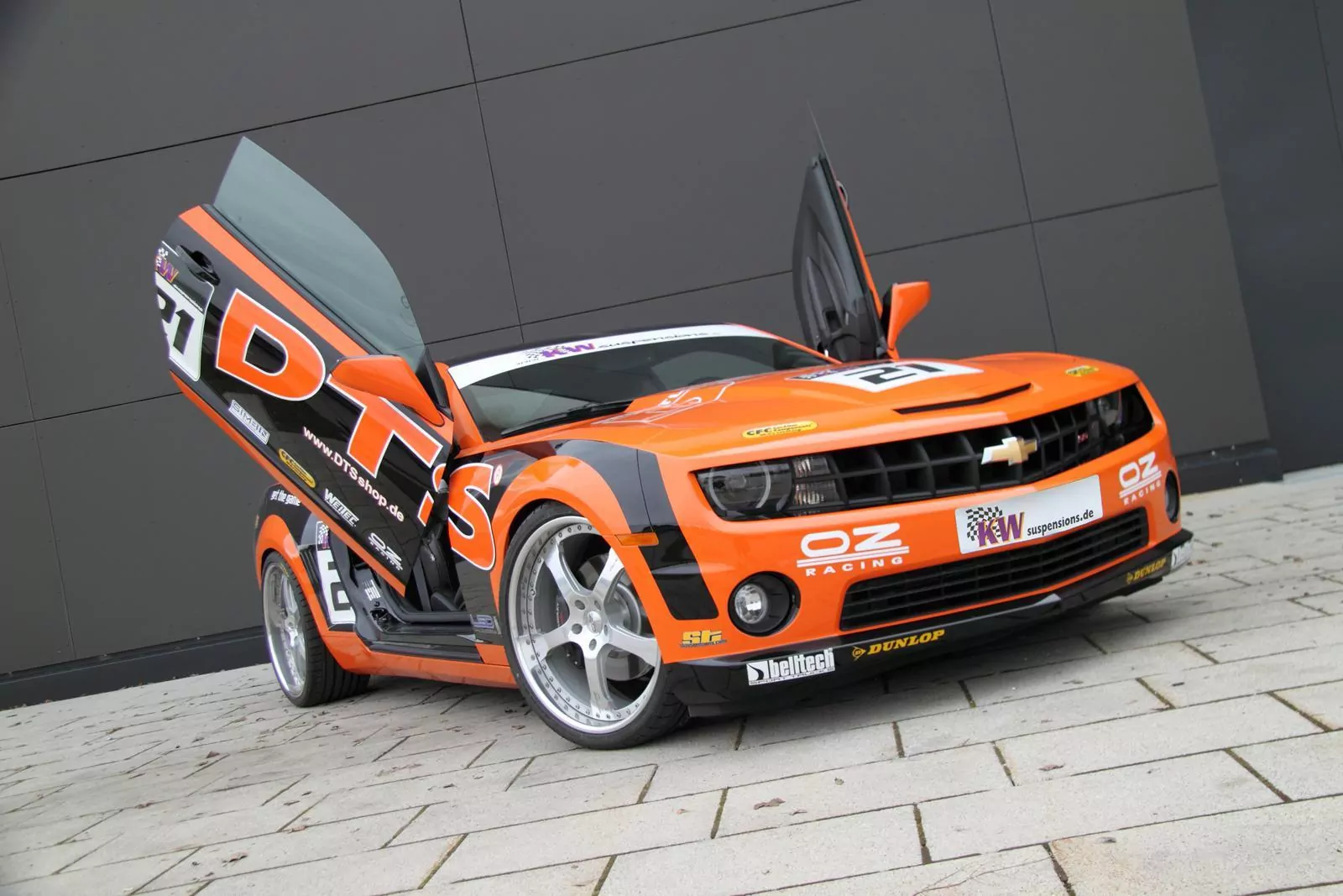 KW Gewindefahrwerk V1 inox (inkl. Stilllegung f. elektr. Dämpfer) CHEVROLET CAMARO Convertible (GMX511) 01/2011-