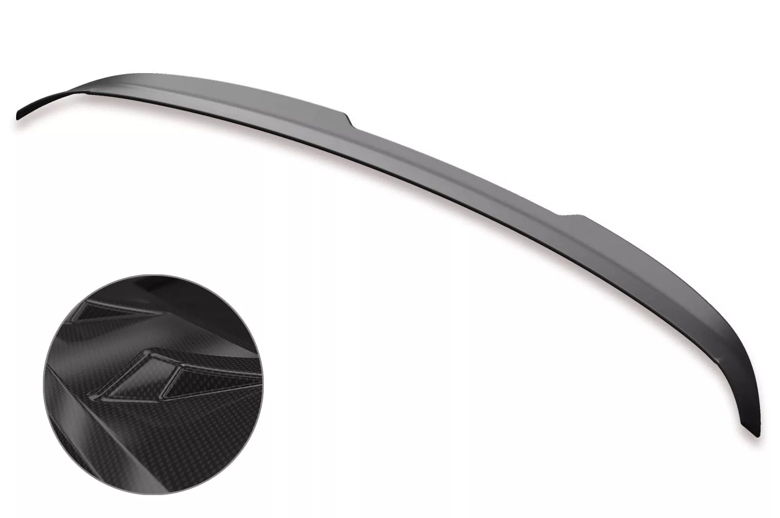 Heckflügel mit ABE für VW Golf 6 HF587-C Carbon Look Hochglanz