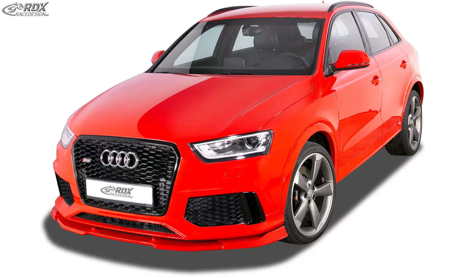 RDX Frontspoiler VARIO-X für AUDI RS Q3 8U (2013-2018) Frontlippe Front Ansatz Vorne Spoilerlippe
