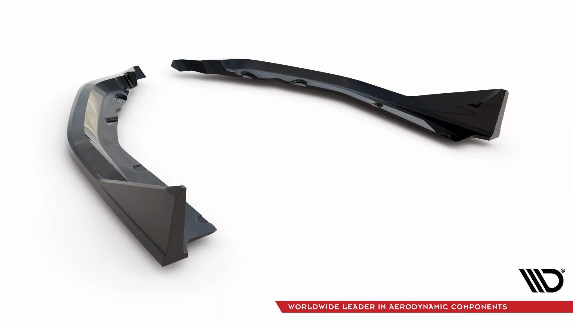Heck Ansatz Flaps Diffusor V.5 Für (FĂĽr Heckansatz V.1)  BMW M4 G82 Schwarz Hochglanz
