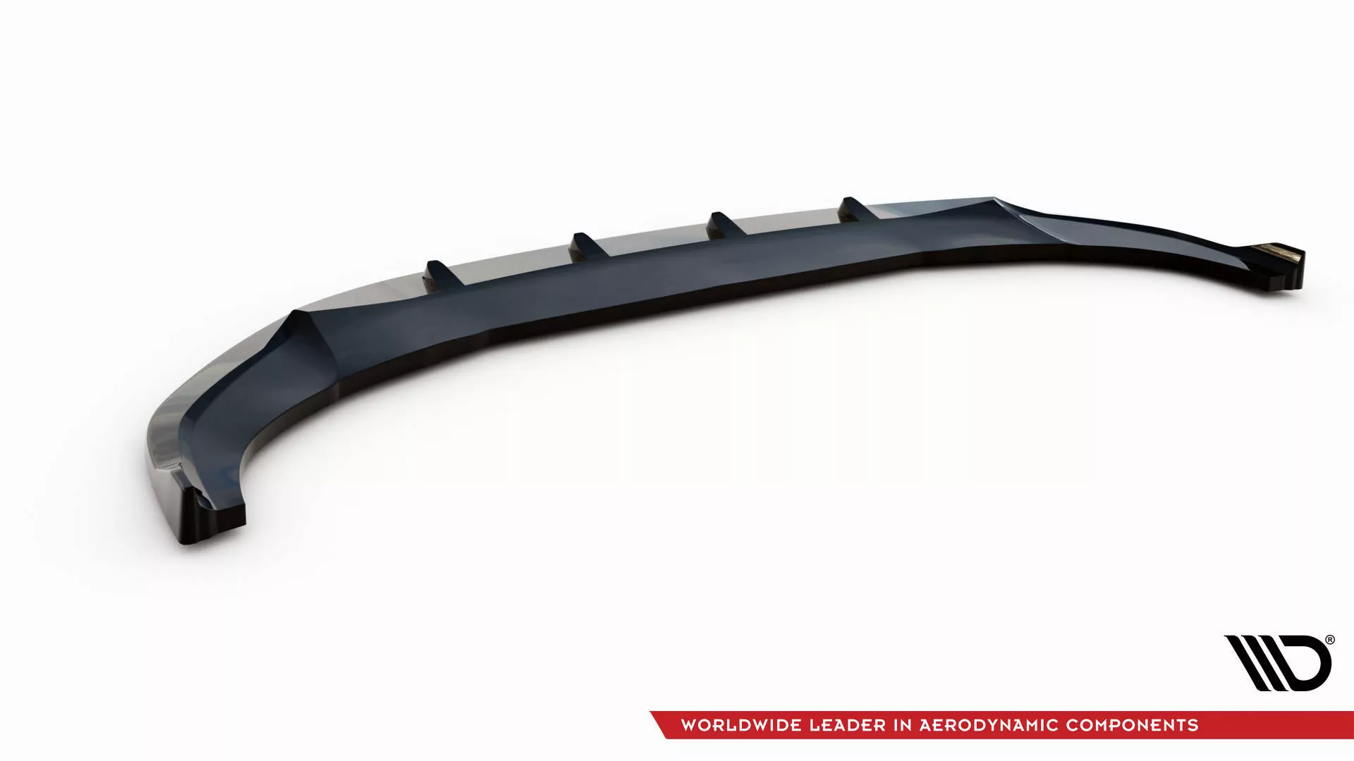 Front Ansatz V.1 Für Audi Q3 S-Line F3 Schwarz Hochglanz