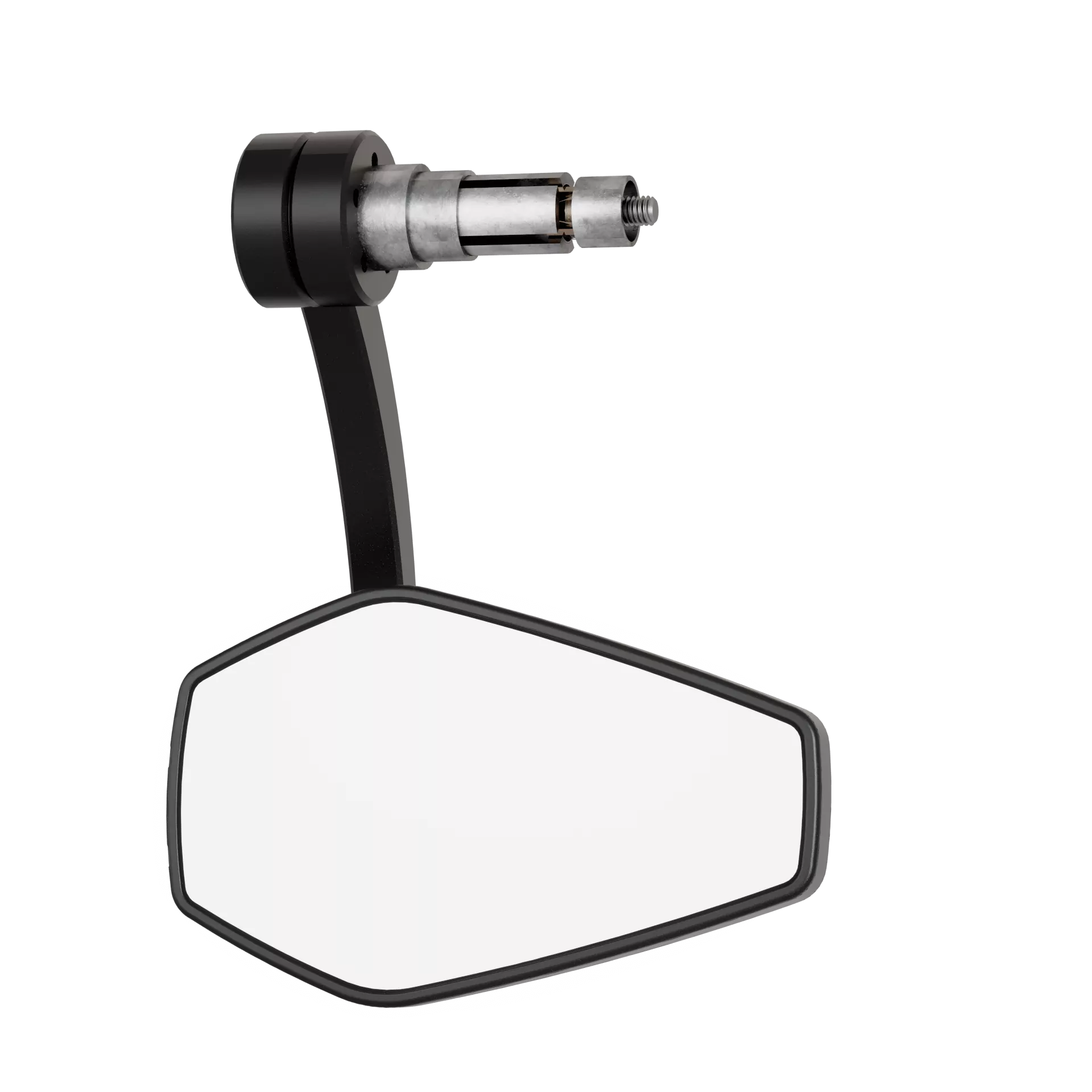 HIGHSIDER smart Lenkerendenspiegel Booster 2 EVO Schwarz (1Stck.)