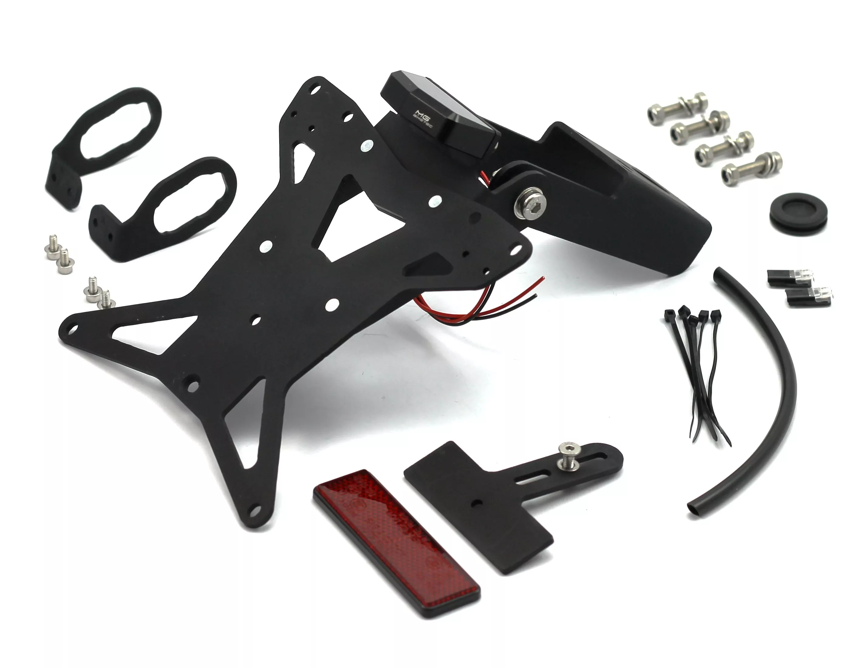 MG Biketec Kennzeichenhalter für Kawasaki ZX-6R Ninja ab 2023