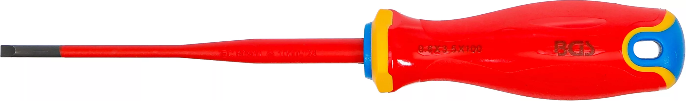 VDE-Schraubendreher | extra dünne Spitze | Schlitz 3,5 mm