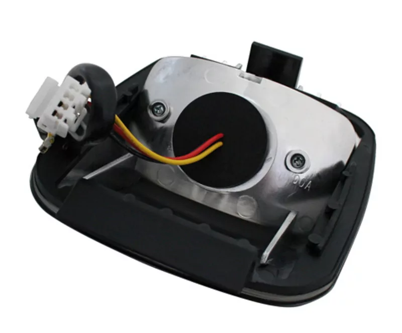 SHIN YO LED-Rücklicht, getöntes Glas und Chromreflektor, HARLEY-DAVIDSON V-Rod 02-08 E-geprüft